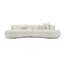 Curved Symmetrical Sectional Sofa | OROA Modern Weldon | Oroa.com