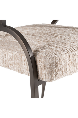 Beige Curved-Back Dining Chair | OROA Modern Kobe | Oroa.com