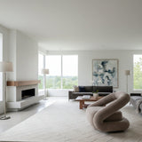 Brown Swivel Accent Chair | OROA Modern Tony