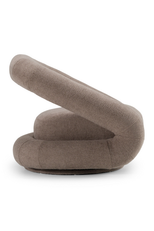 Brown Swivel Accent Chair | OROA Modern Tony | Oroa.com