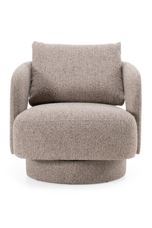 Brown Fabric Accent Chair | OROA Modern Johnny | Oroa.com