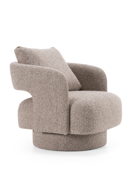 Brown Fabric Accent Chair | OROA Modern Johnny | Oroa.com