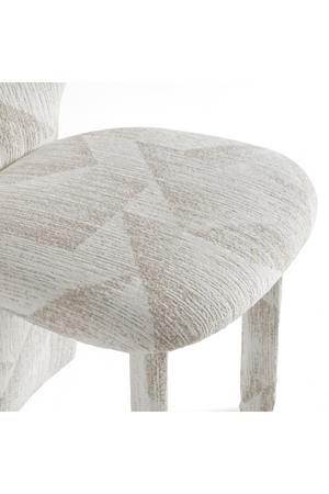 Beige Patterned Dining Chairs (2) | OROA Modern Masuda | Oroa.com