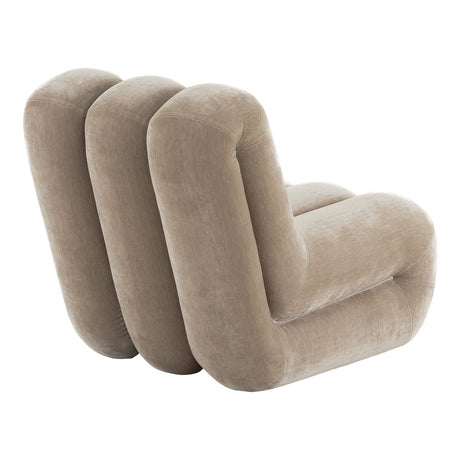 Taupe Fabric Accent Chair | OROA Modern Archie | Oroa.com