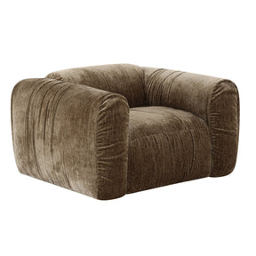 Tan Fabric Lounge Chair | OROA Modern Siegal | Oroa.com