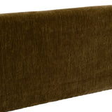 Brown Fabric Modern Eastern King Bed | OROA Modern Trieste