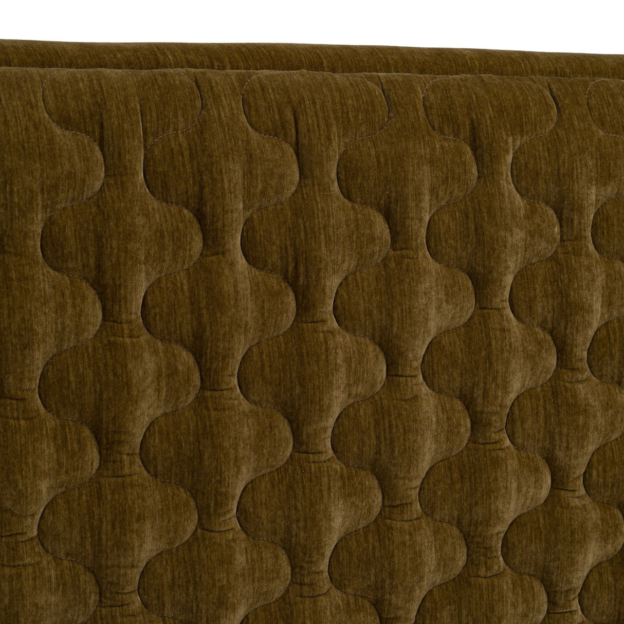 Brown Fabric Modern Eastern King Bed | OROA Modern Trieste