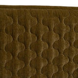 Brown Fabric Modern Eastern King Bed | OROA Modern Trieste