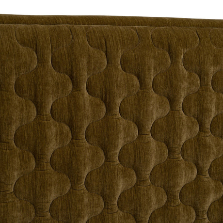 Modern European furniture - Brown Fabric Modern Eastern King Bed - www.oroa.com