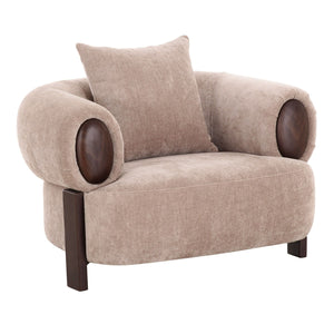   Modern Tan Accent Chair | Oroa.com