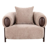 Modern Tan Accent Chair | OROA Modern Arnaud | Oroa.com