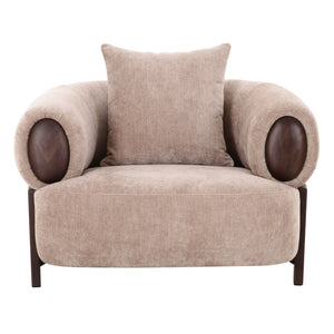   Modern Tan Accent Chair | Oroa.com