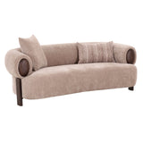 Modern Tan Loveseat | OROA Modern Arnaud | Oroa.com