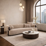 Modern Tan Sofa | OROA Modern Arnaud | Oroa.com