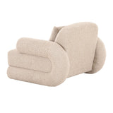 Beige Fabric Modern Accent Chair | OROA Modern Odette | Oroa.com