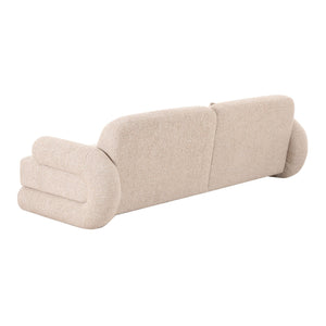   Beige Fabric Modern Sofa | Oroa.com