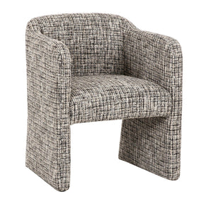 Beige/Black Varigated Dining Chair | OROA Modern Oldford | Oroa.com