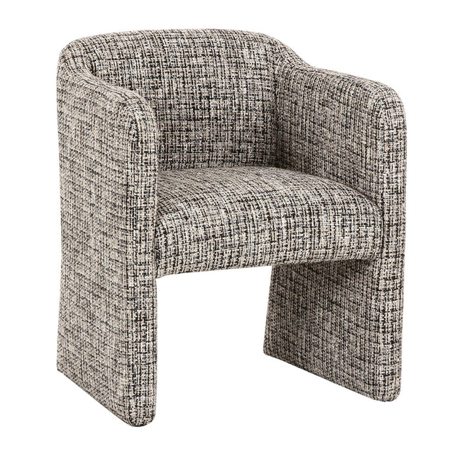 Beige/Black Varigated Dining Chair | OROA Modern Oldford | Oroa.com