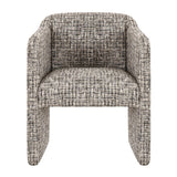 Beige/Black Varigated Dining Chair | OROA Modern Oldford | Oroa.com
