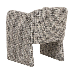   Beige/Black Varigated Dining Chair | Oroa.com