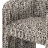 Beige/Black Varigated Dining Chair | OROA Modern Oldford | Oroa.com