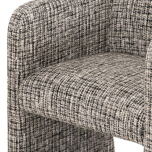   Beige/Black Varigated Dining Chair | Oroa.com