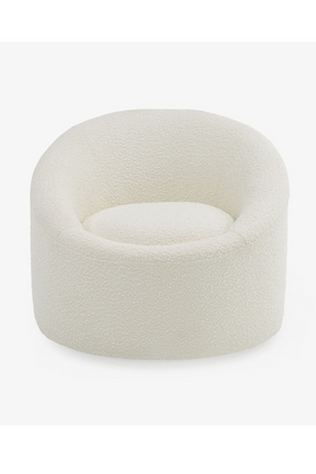 Round Upholstered Accent Chair | OROA Modern Frontier | Oroa.com