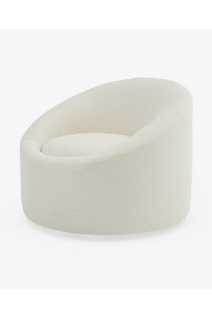 Round Upholstered Accent Chair | OROA Modern Frontier | Oroa.com