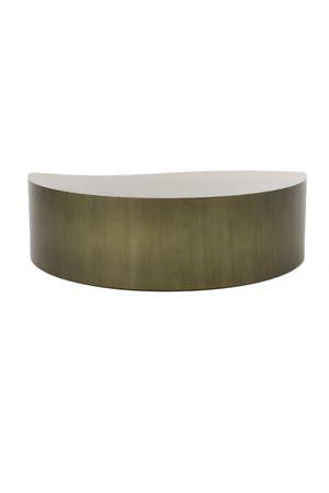 Gray Brass Tiered Coffee Table | OROA Modern Avocet | Oroa.com
