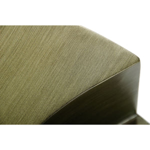   Gray Brass Tiered End Table | Oroa.com