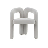 White Velvet Dining Chair | OROA Modern Ellen