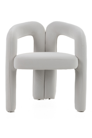 White Velvet Dining Chair | OROA Modern Ellen | Oroa.com
