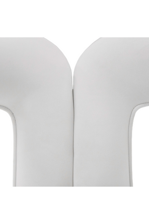 White Velvet Dining Chair | OROA Modern Ellen | Oroa.com