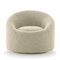 Round Upholstered Accent Chair | OROA Modern Frontier | Oroa.com