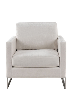 Metal Framed Square Accent Chair | OROA Modern Prince | Oroa.com