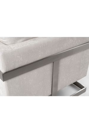 Metal Framed Square Accent Chair | OROA Modern Prince | Oroa.com