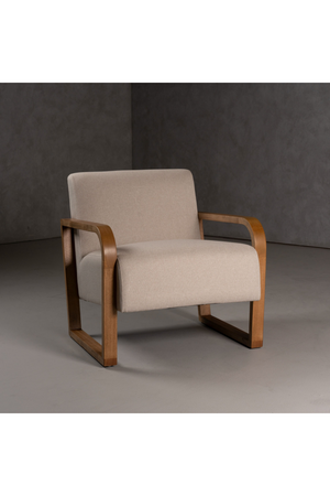 Beige Linen Accent Chair | OROA Modern Sada | Oroa.com