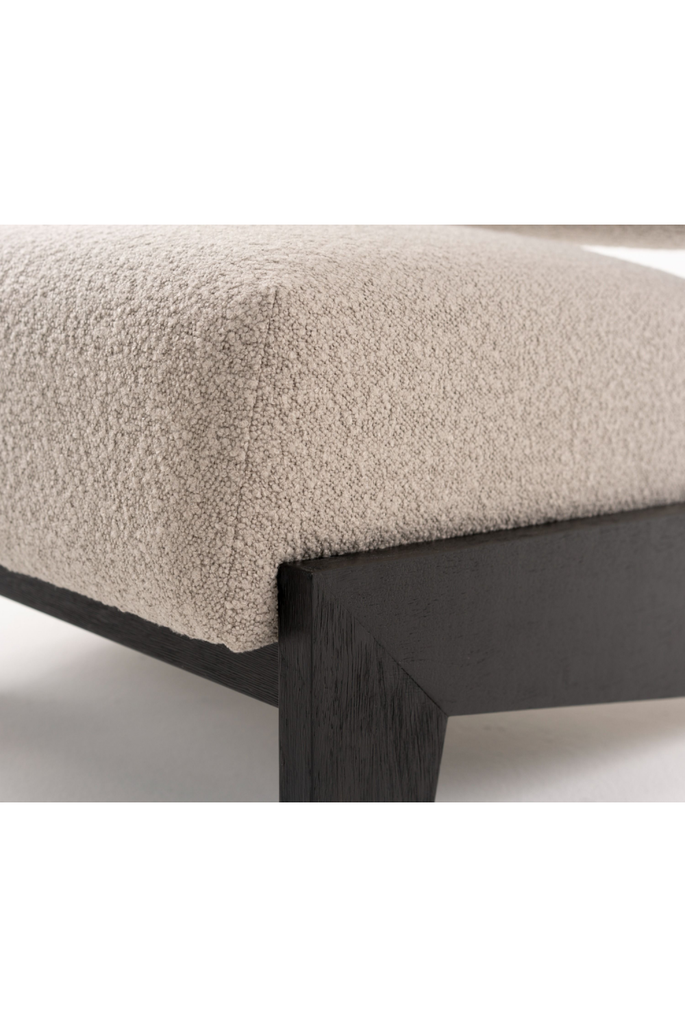 Wood Framed Velvet Lounge Chair | OROA Modern Tucker | Oroa.com