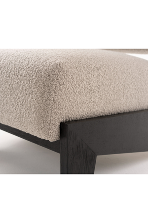 Wood Framed Velvet Lounge Chair | OROA Modern Tucker | Oroa.com