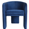 Three-Legged Velvet Accent Chair | OROA Modern Kyle | Oroa.com