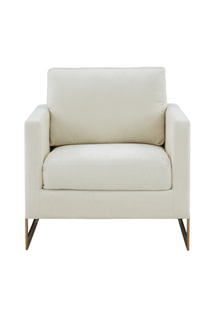 Metal Framed Square Accent Chair | OROA Modern Prince | Oroa.com