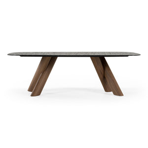  Modern European furniture - Gray Glass Dining Table - www.oroa.com | Oroa.com