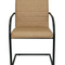 Vegan Leather Cantilevered Dining Chair | OROA Modern Ivey | Oroa.com