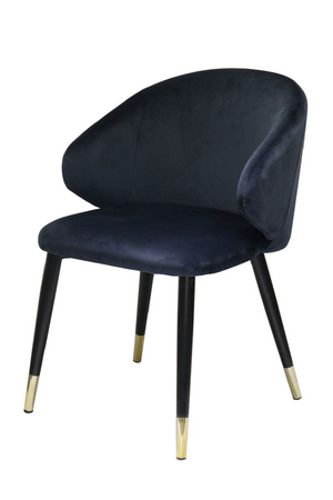 Blue Velvet Dining Chairs (2) | OROA Modern Elon | Oroa.com