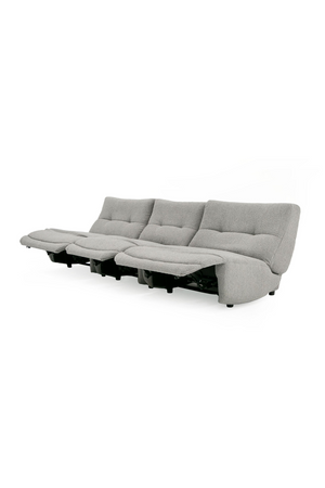 Gray Fabric Electric Recliner Chair S | OROA Modern Basil | Oroa.com