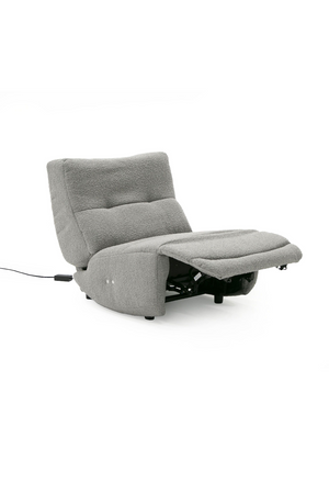 Gray Fabric Electric Recliner Chair S | OROA Modern Basil | Oroa.com