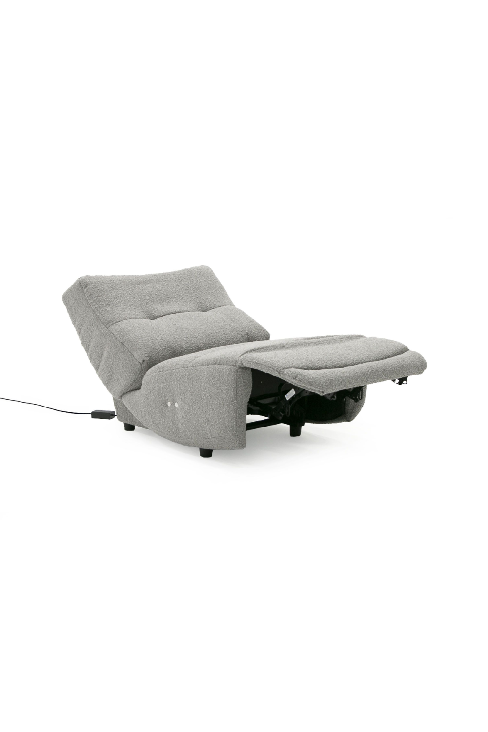 Gray Fabric Electric Recliner Chair S | OROA Modern Basil | Oroa.com
