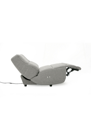 Gray Fabric Electric Recliner Chair S | OROA Modern Basil | Oroa.com
