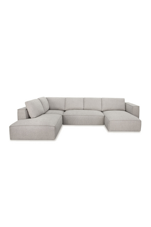 Gray Modular Chaise Sofa | OROA Modern Lulu | Oroa.com