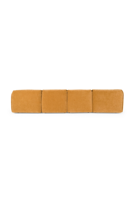 Orange 5-Piece Modular Sofa | OROA Modern Gene  | Oroa.com